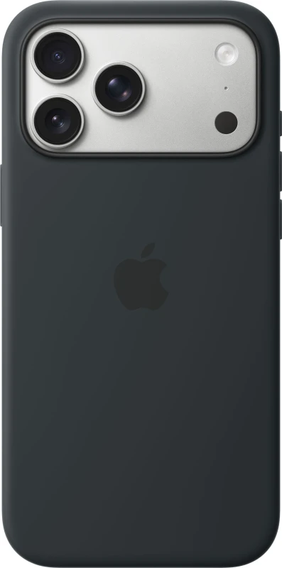 Image of Apple Silicone Case with MagSafe for iPhone 17 Pro Max - Black