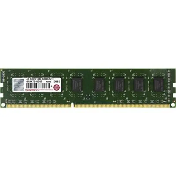 Image of Transcend Transcend JetRAM PC RAM card DDR3 2 GB 1 x 2 GB 1600 MHz 240-pin DIMM CL11 JM1600KLU-2G JM1600KLU-2G