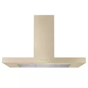 Image of Rangemaster 105200 110cm Flat Cooker Hood in Cream