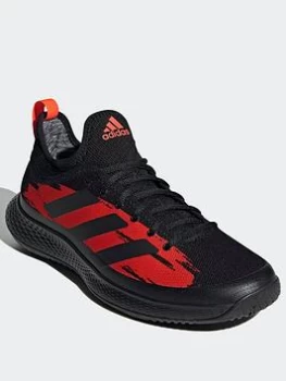 Image of adidas Defiant Generation Multicourt Tennis Shoes - White/Red, Size 8, Men