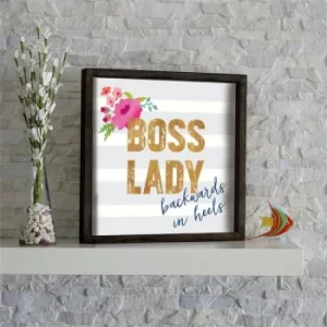 Image of KZM604 Multicolor Decorative Framed MDF Painting