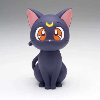 Image of Banpresto Pretty Guardian Sailor Moon Sofvimates Luna Figures