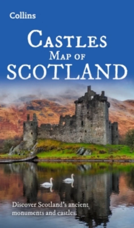Image of Castles Map of Scotland. By Collins Maps, Chris Tabraham Books