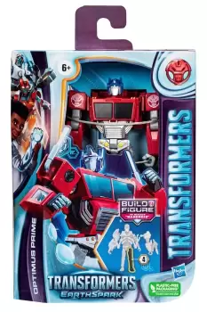 Image of Transformers Earthspark Deluxe Optimus Prime - Black