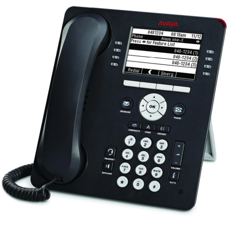 Image of Avaya 9608G 4 Pack IP phone Grey 8 lines LCD