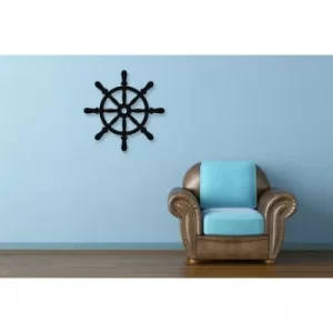 Image of Gemi D&uuml;meni Black Decorative Metal Wall Accessory