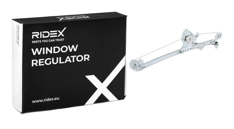 Image of RIDEX 1561W0078 Window regulator Left, Operating Mode: Electric, without electric motor Window Winder (1561)