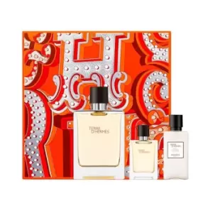 Image of Hermes Terre D Hermes Eau de Toilette100ml Giftset 3 Pieces