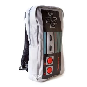 Image of Nintendo - Original NES Controller Unisex Backpack - Grey/Black