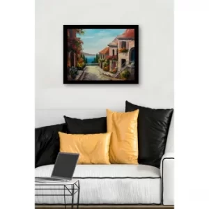 Image of SC0606 Multicolor Decorative Framed MDF Painting