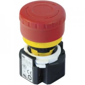 Image of Idec XA1E LV302Q4R EPO switch self monitored 250 V AC 3 A 2 breakers