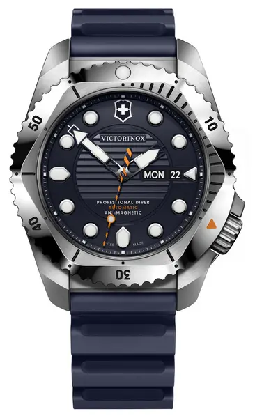 Image of Victorinox 241995 Dive Pro Automatic (43mm) Blue Dial / Blue Watch