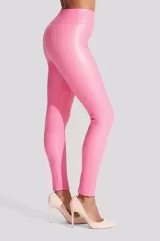 Image of The PU Seamed Leggings