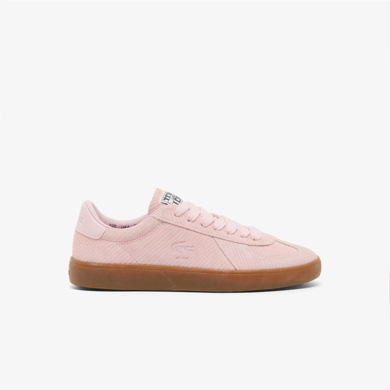 Image of Lacoste Baseshot Pro Trainers Pink female UK 3