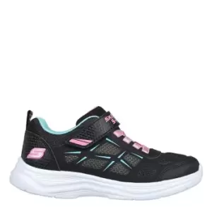 Image of Skechers Quarter Flat Gore & Strap S - Black