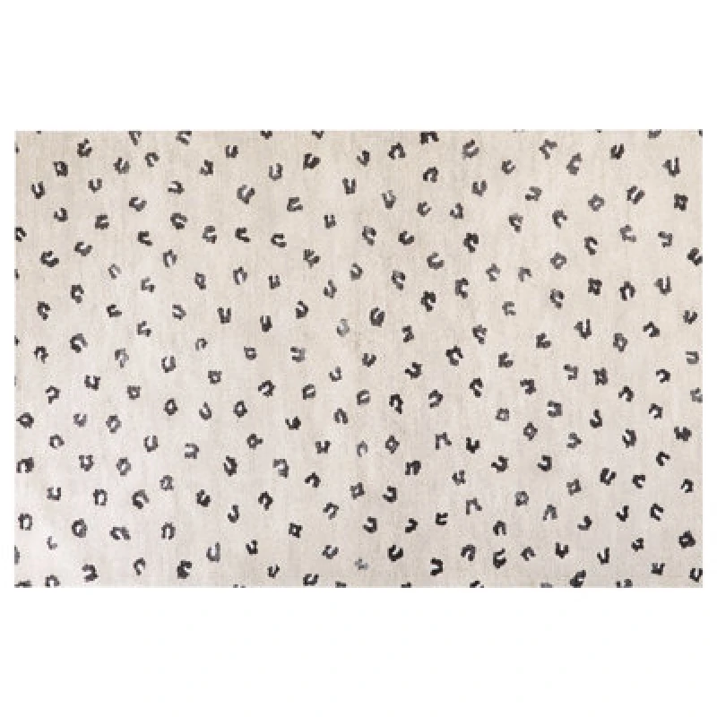 Image of Beliani Rug Afis Beige 200 X 300 Cm Cotton