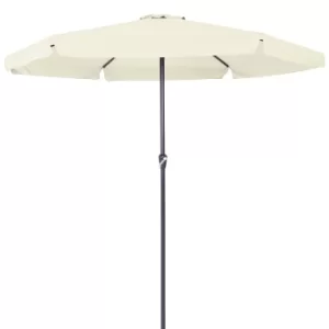 Image of Parasol Beige 3.3m with Crank Handle