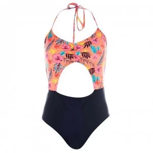 Image of SoulCal Peekaboo Swimsuit Ladies - Floral