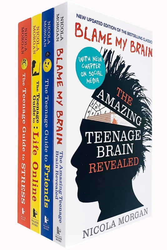 Image of Nicola Morgans Teenage Guide 4 Books Collection Set ( Guide to Friends, Guide to Stress ) Lets Buy Books Books