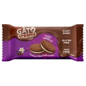 Image of Gato Choc Vanilla Cream Cookies 42g (Case of 16) (8 minimum)