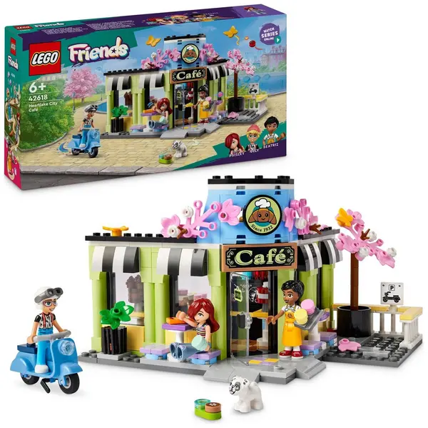 Image of LEGO LEGO Friends Heartlake City Cafe Building Toy Set 42618
