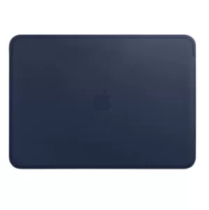 Image of Apple Leather Sleeve for 13" MacBook Pro Midnight Blue