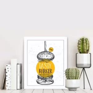 Image of BCT-056 Multicolor Decorative Framed MDF Painting