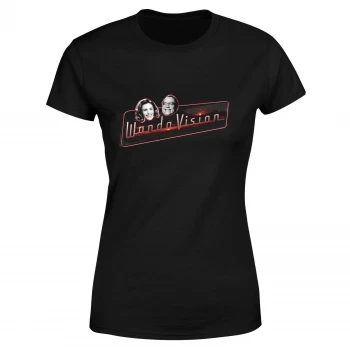Image of WandaVision Womens T-Shirt - Black - M - Black