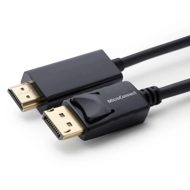 Image of Microconnect MC-DP-HDMI-100 video cable adapter 1m DisplayPort Black