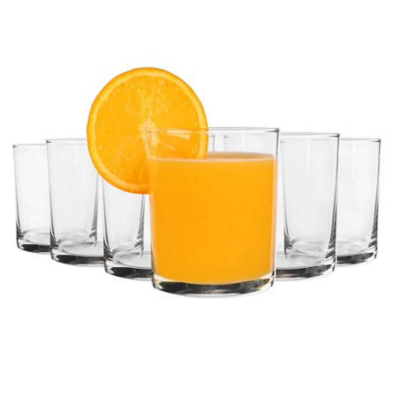 Image of LAV Liberty Whiskey Glasses - 280ml - Clear - Pack of 6 Clear unisex