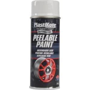 Image of Plasti-Kote Peelable Paint White 400ml