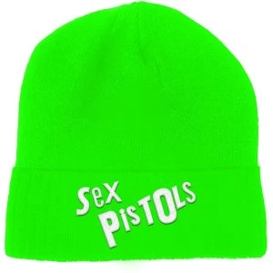 Image of The Sex Pistols - Logo Unisex Beanie Hat - Green