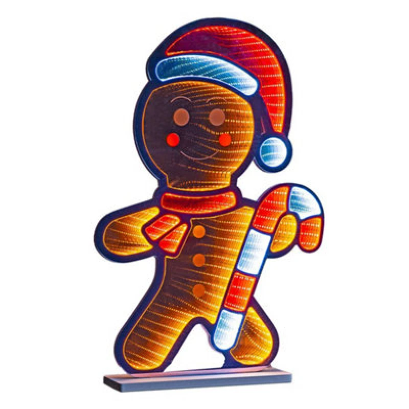 Image of The Christmas Workshop Gingerbread Man Infinity Light