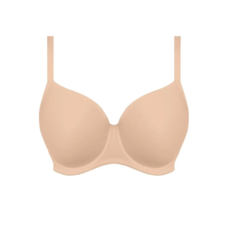 Image of Freya Womens molded cup bra Freya Fancies Beige Female 90I