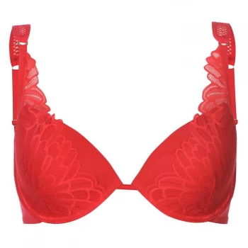 Image of Guess Retro Sweetheart Lace Bra Ladies - G5B6