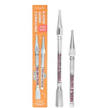 Image of benefit Precisely Brow Bonus Ultra Fine Eyebrow Defining Pencil Duo Set (Various Shades) - 3 Warm Light Brown