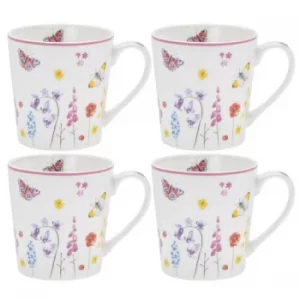 Image of Butterfly Garden Mugs (Set of 4) by Lesser & Pavey