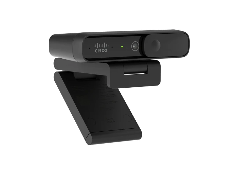 Image of Cisco Cisco Desk Camera 1080p in Carbon Black with up to 1080p Full HD Video, Dual Microphones, Low-Light Performance, 1-Year Limited Hardware Warrant