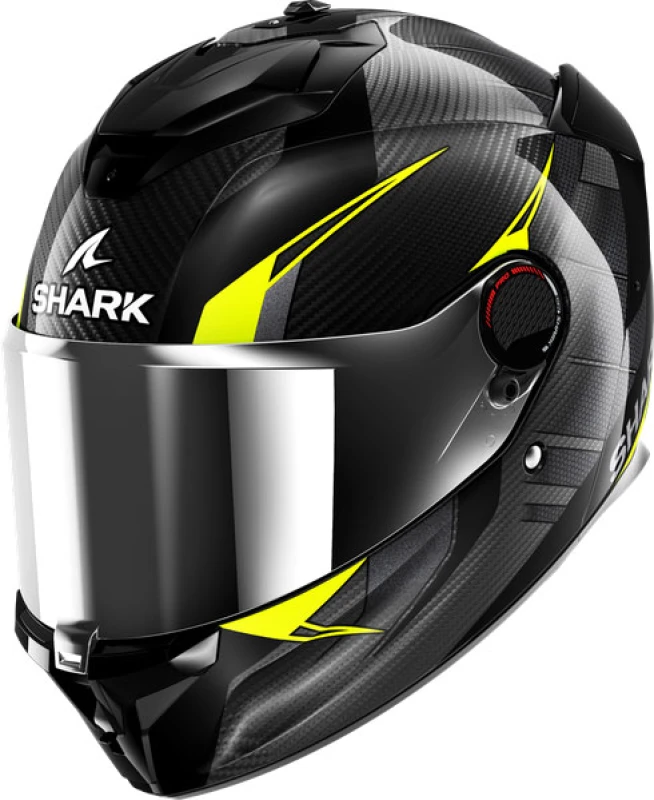Image of Shark Spartan GT Pro Kultram Carbon Helmet, black-yellow, Size L for Men
