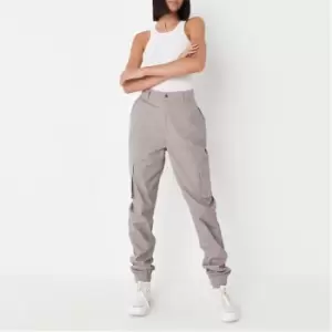Image of Missguided Tall Cargo Trousers - Neutral