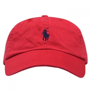 Image of Polo Ralph Lauren Classic Sport Cap - Red/Flag Blue