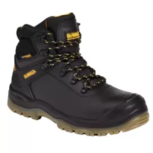 Image of DEWALT Newark Mens Leather Waterproof Safety Boot (9 UK) (Black)
