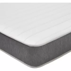 Image of Advanced technique Pocket Spring with Superior Next-Gen Memory Fibre Luxurious Grey Border Spring Mattress, Single 90cm x 190cm - Starlight Beds