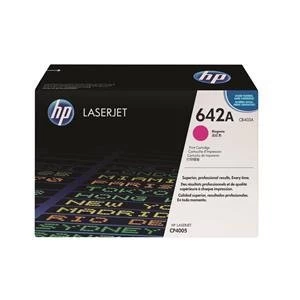 Image of HP 642A Magenta Laser Toner Ink Cartridge