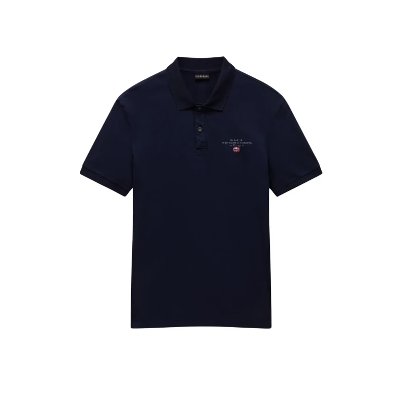 Image of Polo shirt Napapijri Elbas Jersey Bleu Male S