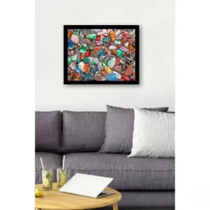 Image of SC0557 Multicolor Decorative Framed MDF Painting