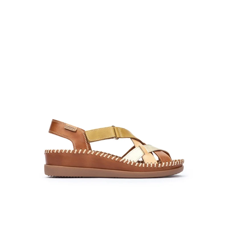 Image of Pikolinos Womens semi-open sandals Pikolinos Cadaques Marron Female 41