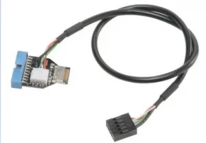 Image of Akasa USB 3.1 Gen2 Internal Connector to USB 3.1 Gen1 19-pin Internal Adapter Cable