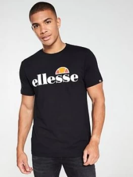 Image of Ellesse Prado T-Shirt - Black, Size S, Men