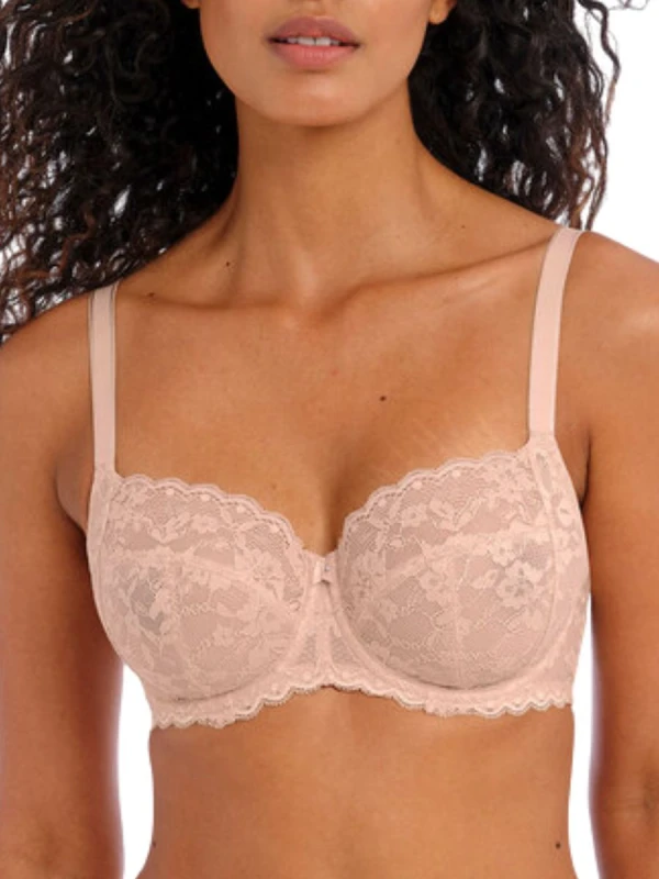 Image of Freya Womens Offbeat Side Support Bra in Nude Size: 34DD Nude Female 34DD